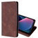 iPhone 13 mini Skin Feel Magnetic Horizontal Flip Leather Case with Holder & Card Slots  - Dark Brown