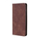 iPhone 13 mini Skin Feel Magnetic Horizontal Flip Leather Case with Holder & Card Slots  - Dark Brown