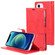 iPhone 13 mini GOOSPERY BLUE MOON Crazy Horse Texture Horizontal Flip Leather Case with Holder & Card Slot & Wallet  - Red