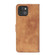 iPhone 13 mini Antelope Texture Magnetic Buckle Horizontal Flip PU Leather Case with Card Slots & Wallet & Holder  - Brown