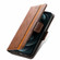 iPhone 13 mini CaseNeo Business Splicing Dual Magnetic Buckle Horizontal Flip PU Leather Case with Holder & Card Slots & Wallet   - Brown