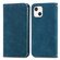 iPhone 13 mini  Retro Skin Feel Business Magnetic Horizontal Flip Leather Case With Holder & Card Slots & Wallet & Photo Frame - Blue