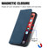 iPhone 13 mini  Retro Skin Feel Business Magnetic Horizontal Flip Leather Case With Holder & Card Slots & Wallet & Photo Frame - Blue