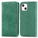 iPhone 13 mini  Retro Skin Feel Business Magnetic Horizontal Flip Leather Case With Holder & Card Slots & Wallet & Photo Frame - Green