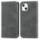 iPhone 13 mini  Retro Skin Feel Business Magnetic Horizontal Flip Leather Case With Holder & Card Slots & Wallet & Photo Frame - Gray