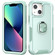 iPhone 13 mini 3 in 1 PC + TPU Phone Case with Ring Holder  - Mint Green