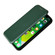 iPhone 13 mini Carbon Fiber Texture Horizontal Flip TPU + PC + PU Leather Case with Card Slot  - Green