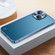 iPhone 13 mini Metal Frame Frosted Case  - Blue
