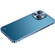 iPhone 13 mini Metal Frame Frosted Case  - Blue