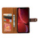 iPhone 13 mini Calf Texture Double Fold Clasp Horizontal Flip Leather Case with Photo Frame & Holder & Card Slots & Wallet  - Red