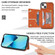 iPhone 13 mini Line Card Holder Phone Case  - Brown