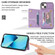 iPhone 13 mini Line Card Holder Phone Case  - Purple