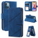 iPhone 13 mini Skin Feel Horizontal Flip Leather Phone Case  - Blue