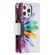 iPhone 13 mini Colored Drawing Pattern Zipper Horizontal Flip Leather Case with Holder & Card Slots & Wallet  - Sun Flower