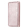 iPhone 13 mini Multifunctional Magnetic Copper Buckle Horizontal Flip Solid Color Leather Case with 10 Card Slots & Wallet & Holder & Photo Frame  - Rose Gold