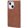 iPhone 13 mini GOOSPERY MANSOOR Crazy Horse Texture Horizontal Flip Leather Case with Holder & Card Slots & Wallet  - Brown