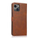 iPhone 13 mini Calf Texture 2 in 1 Detachable Magnetic Back Cover Horizontal Flip Leather Case with Holder & Card Slots & Wallet & Photo Frame  - Brown