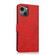 iPhone 13 mini Calf Texture 2 in 1 Detachable Magnetic Back Cover Horizontal Flip Leather Case with Holder & Card Slots & Wallet & Photo Frame  - Red