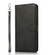 iPhone 13 mini Calf Texture 2 in 1 Detachable Magnetic Back Cover Horizontal Flip Leather Case with Holder & Card Slots & Wallet & Photo Frame  - Black