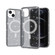 iPhone 13 mini Terminator Style Glitter Powder MagSafe Magnetic Phone Case  - Grey