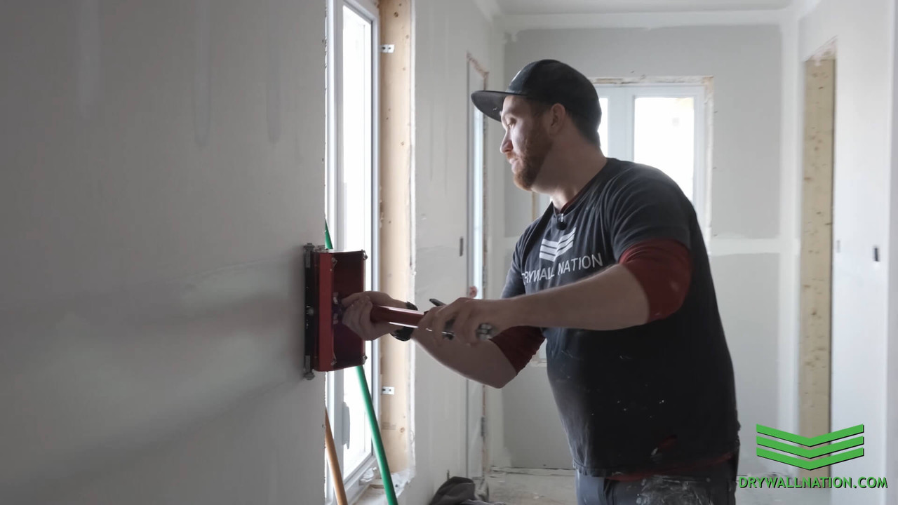 Drywall Flat Box Mud Consistency Guide LEVEL5 Tools LLC.