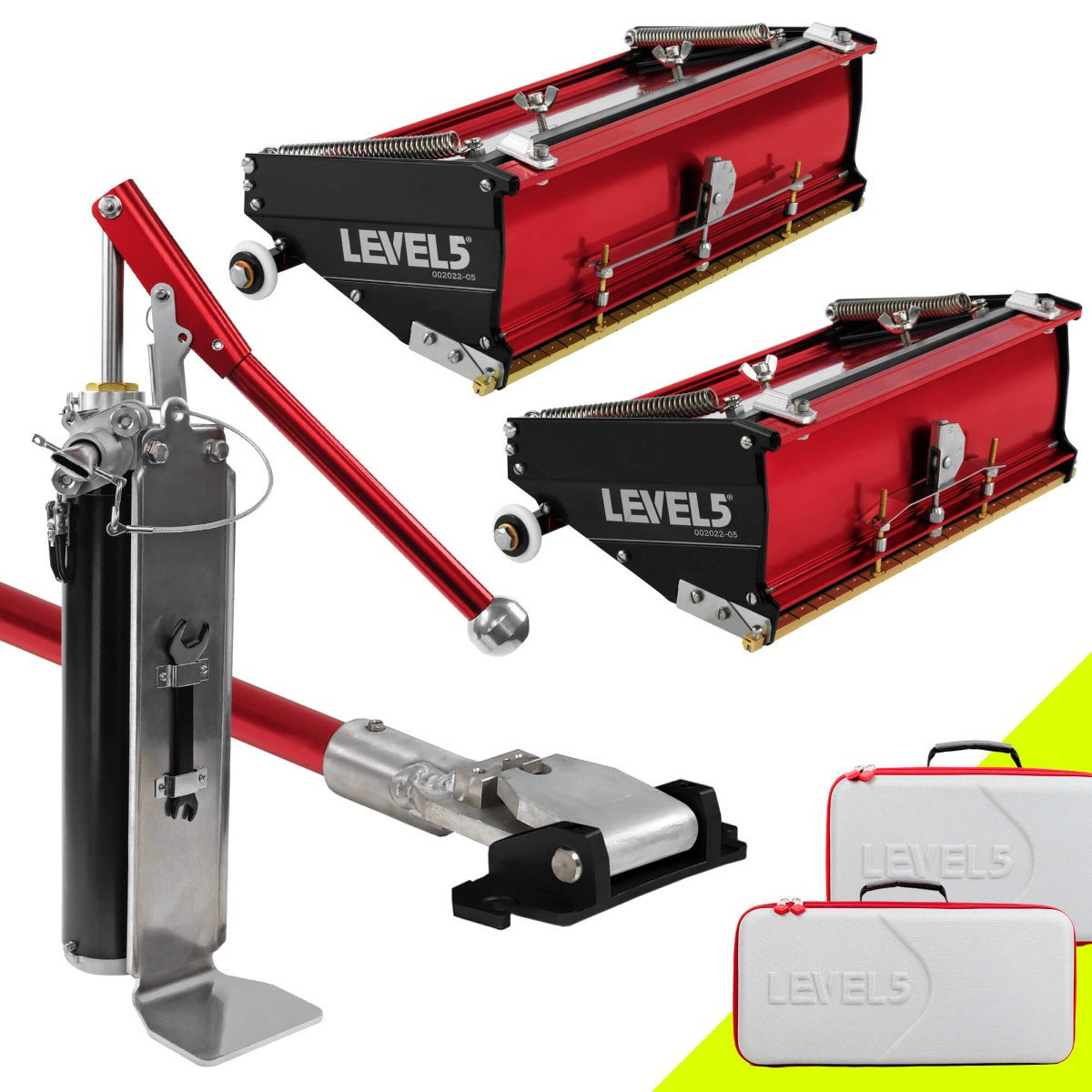 Drywall Flat Box and Compound Pump Combo Set | LEVEL5