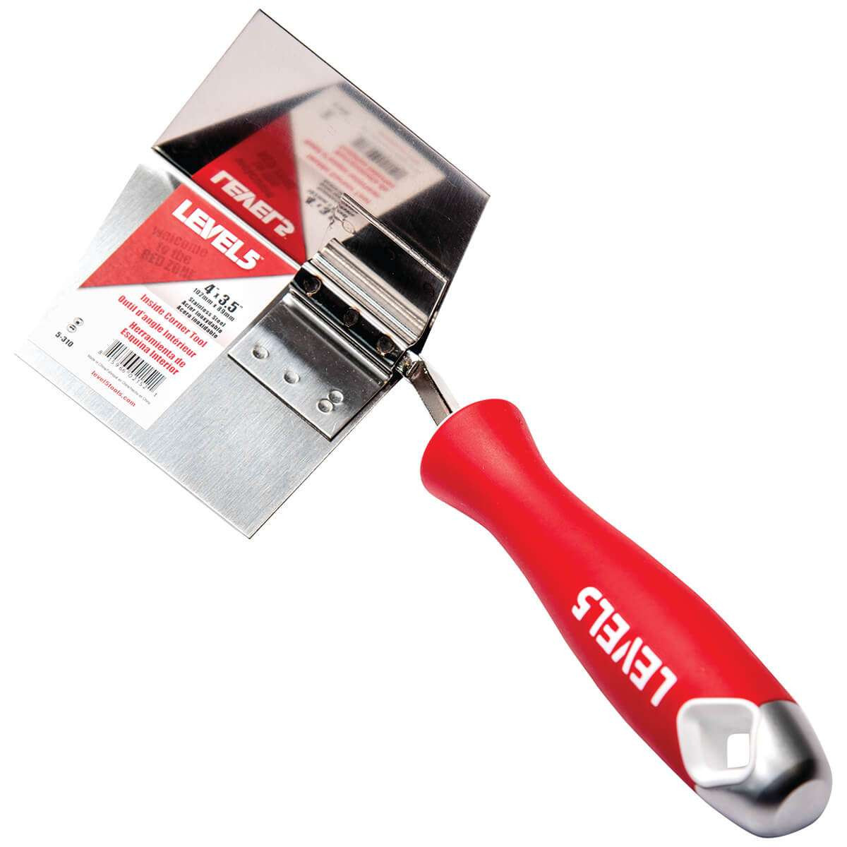 Toolty Corner Lining Internal Angled Trowel With Cork Handle 80x60mm Stainless Steel For Plastering Finishing Diy Toolty Corner Lining Internal Angled Trowel With Cork Handle 80x60mm Stainless Steel For Plastering Finishing Diy