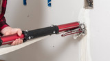 Priming an Automatic Drywall Taper