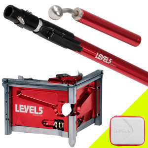 3.5" Corner Finisher w/ 36"- 52" Extendable Handle