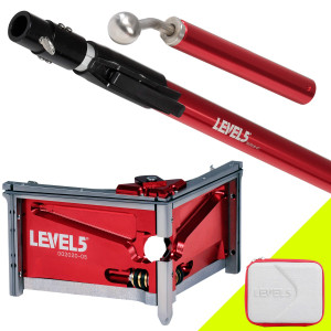 4" Corner Finisher w/ 36"- 52" Extendable Handle