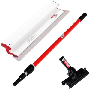 24-Inch Composite-Body Skimming Blade w/ 48 -87" Handle + Adapter