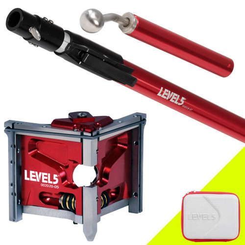 2.5" Corner Finisher w/ 36"- 52" Extendable Handle