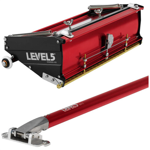 12" Standard Flat Box w/ 40"- 62" Extendable Handle