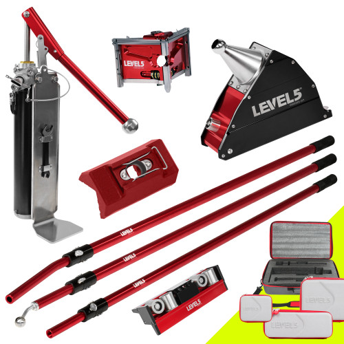 3" Corner Finisher, Angle Box, Outside Corner Applicator, Pump, Roller, Std. Handles