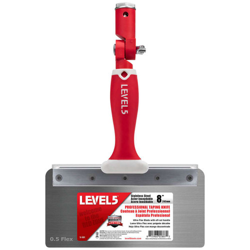 8" Stainless Steel Flex Blade Offset Taping Knife