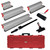 Level5 4-piece skimming blade set with handle, joint compound roller, and transport case
