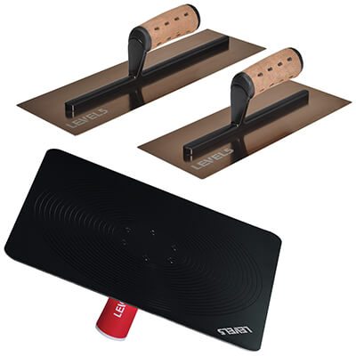 Hawk & 0.7mm Trowel Set