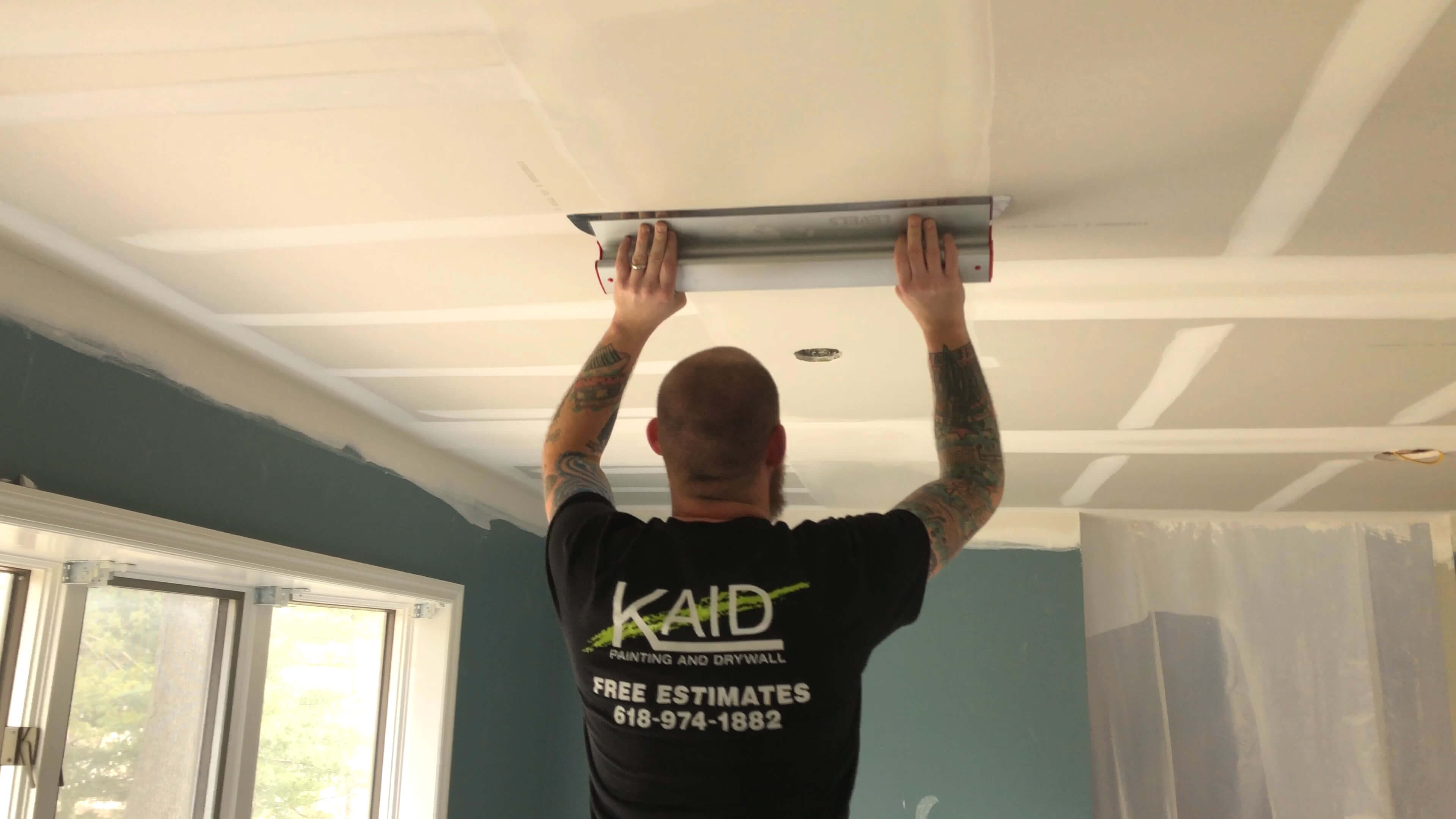 removing popcorn ceiling