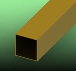 Brass, Square Tube