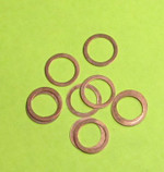 Copper, Washers packs of 10