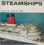 Published by Her Majesty's Printing Office 1965; another in the series of The Science Museum Booklets. Steamships Number 2 Merchant ships to 1880. 20 pages text and colour photos of models of early steam driven Liners and Merchant ships. 

 