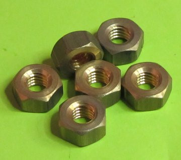 Brass Nuts  Hexagon