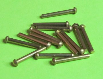 Brass Rivets Round Head 