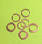 Copper, Washers packs of 10