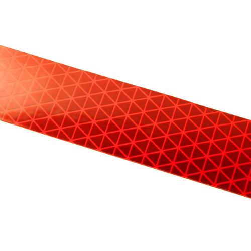 Red Reflexite V92 Daybright Conspicuity Tape 1x18 Strip