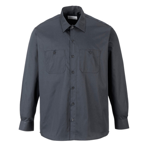 PortWest Industrial Work Shirt (S125)