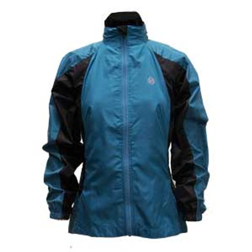 illumiNITE Olympia Jacket in Seaside Blue Front View