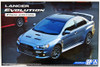 Aoshima 51641 The Model Car SP Mitsubishi CZ4A Lancer Evolution X Final Edition '15 1/24 Scale