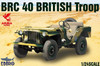 Ebbro 1/24 BRC40 British Troop Plastic Model