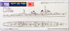 Aoshima Waterline 1/700 IJN Japanese Destroyer Isokaze Plastic Model